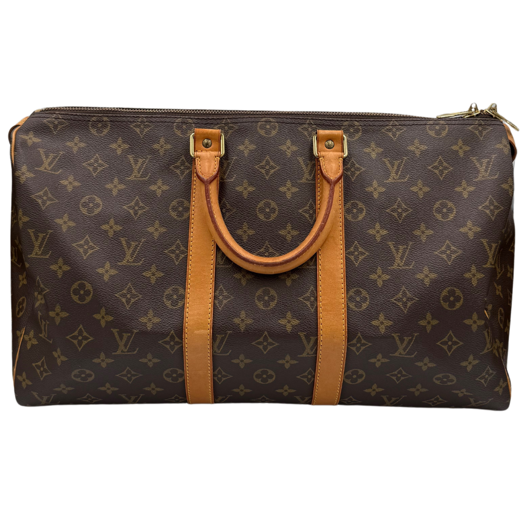 Louis Vuitton Keepall 45 Monogram Canvas – ELViVi Bag Consultancy Louis Vuitton Keepall 45 Monogram Canvas – ELViVi Bag Consultancy