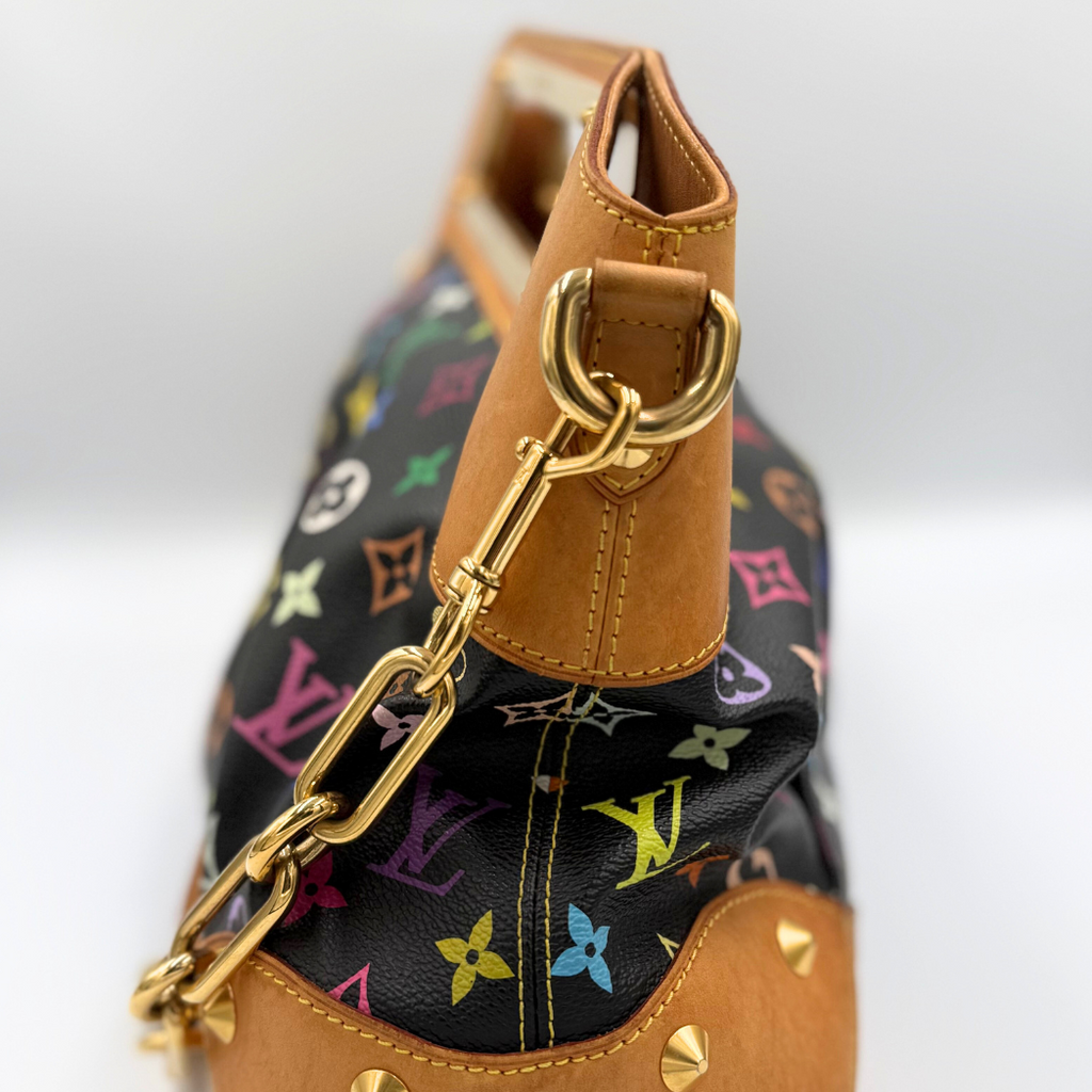 Louis Vuitton x Takashi Murakami Black Monogram Judy GM