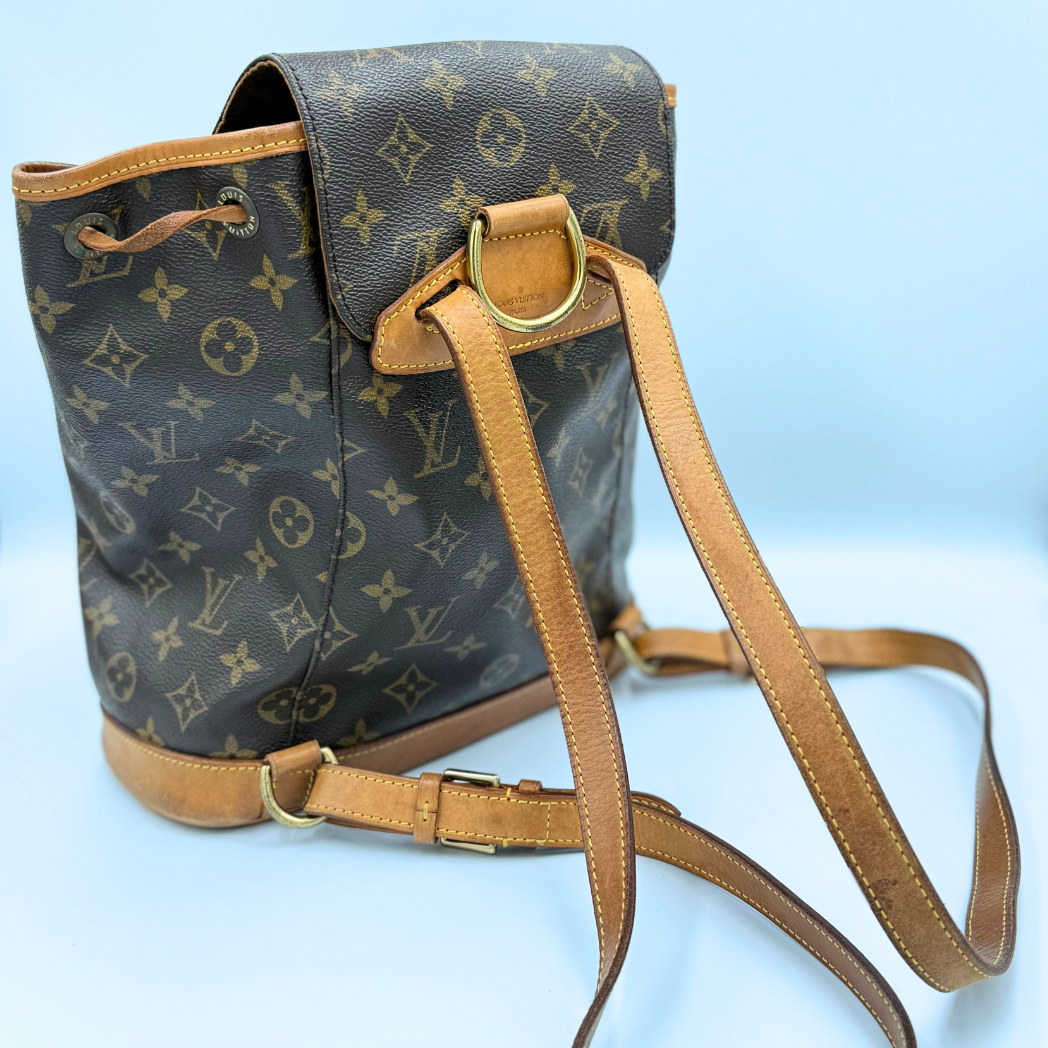 Louis Vuitton Montsouris MM Monogram Canvas – ELViVi Bag Consultancy